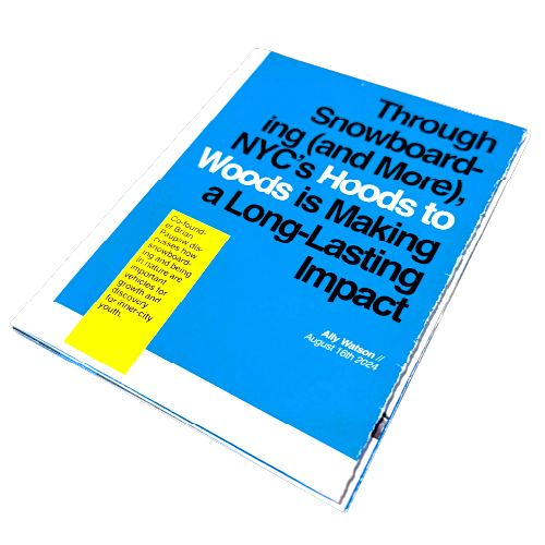 Hoods to Woods Posterzine