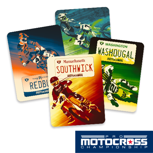 2025 Pro Motocross Event Stickers