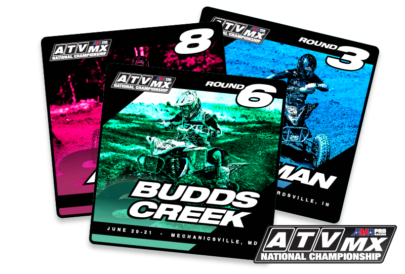 2026 ATVMX Event Stickers