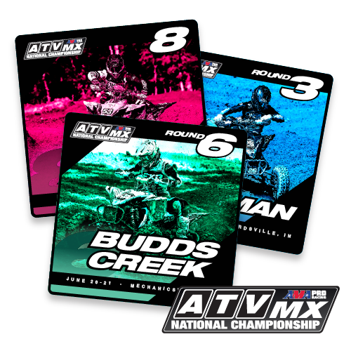 2026 ATVMX Event Stickers